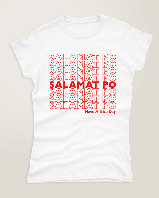 Salamat Po Women's Tee