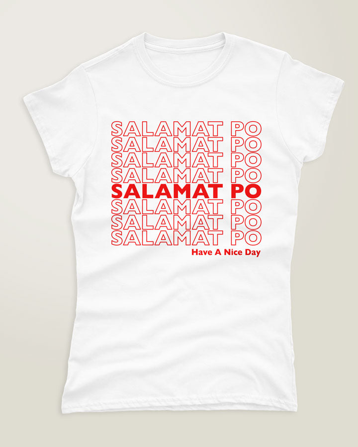 Salamat Po Women's Tee